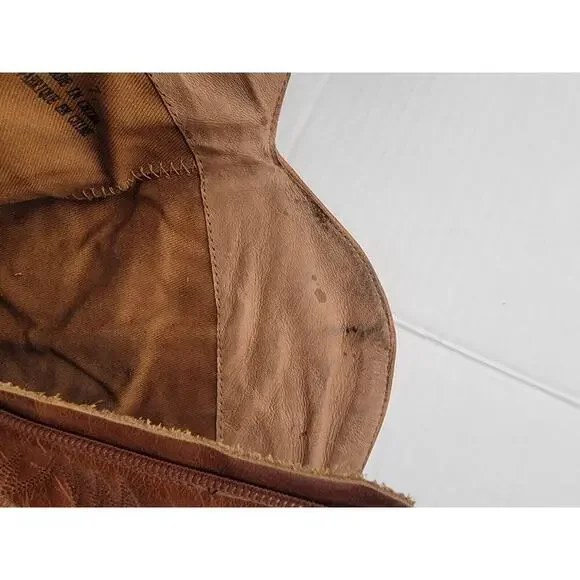 Anthropologie Jeffrey Campbell Midpark Western Boots Size 7 Brown
